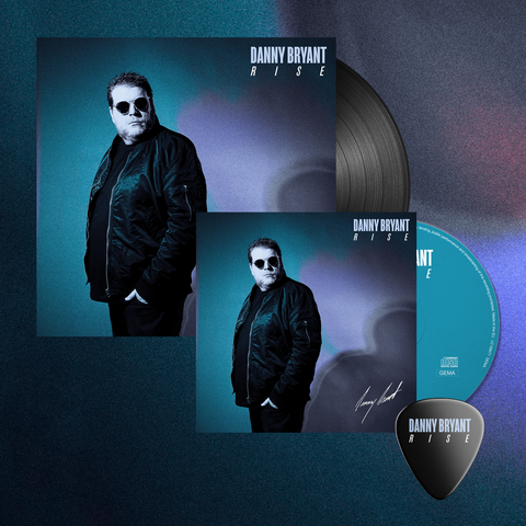 Danny Bryant - Rise (Vinyl + CD + guitar pick signed bundle)