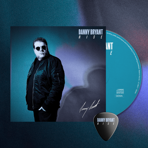 Danny Bryant - Rise (CD + guitar pick signed)