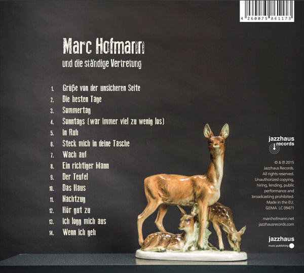 Marc Hofmann - Lieder & Texte Von Der Unsicheren Seite (CD)